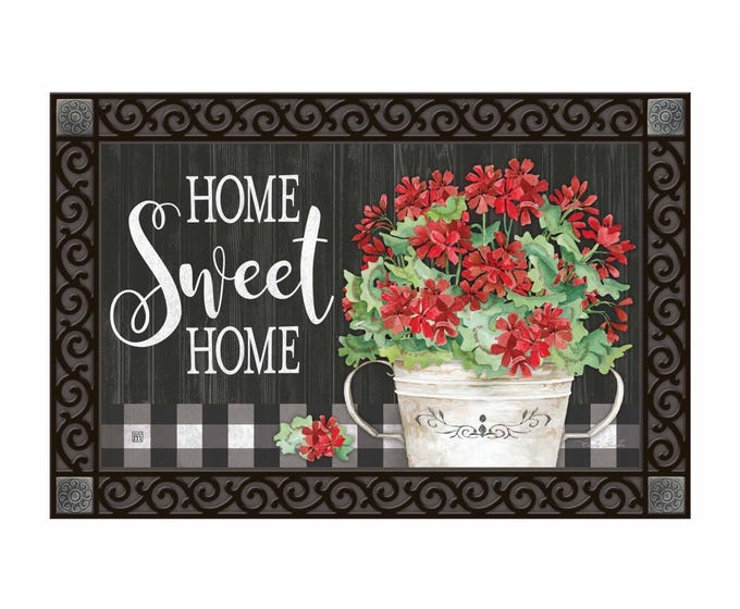 Matmate doormat tray insert with non-slip recycled rubber backing in neutral tones.