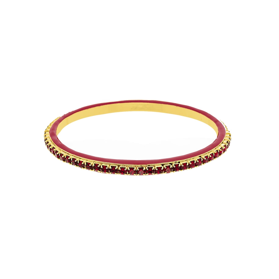 Helly Midnight Express bangle with colorful enamel finish and high-quality crystals.