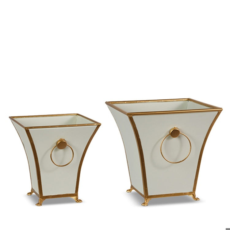 12.25" Metal Containers