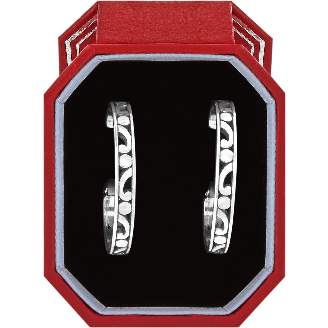 Contempo Medium Hoop Gift Box; Size : Silver