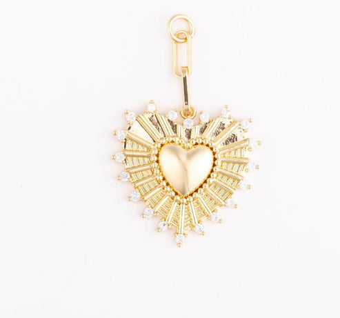 Bag Charm Sweetheart - Sold Individually