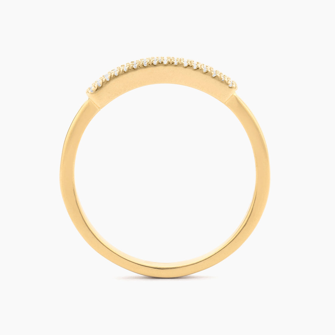 Waterproof Bar None Stackable Ring