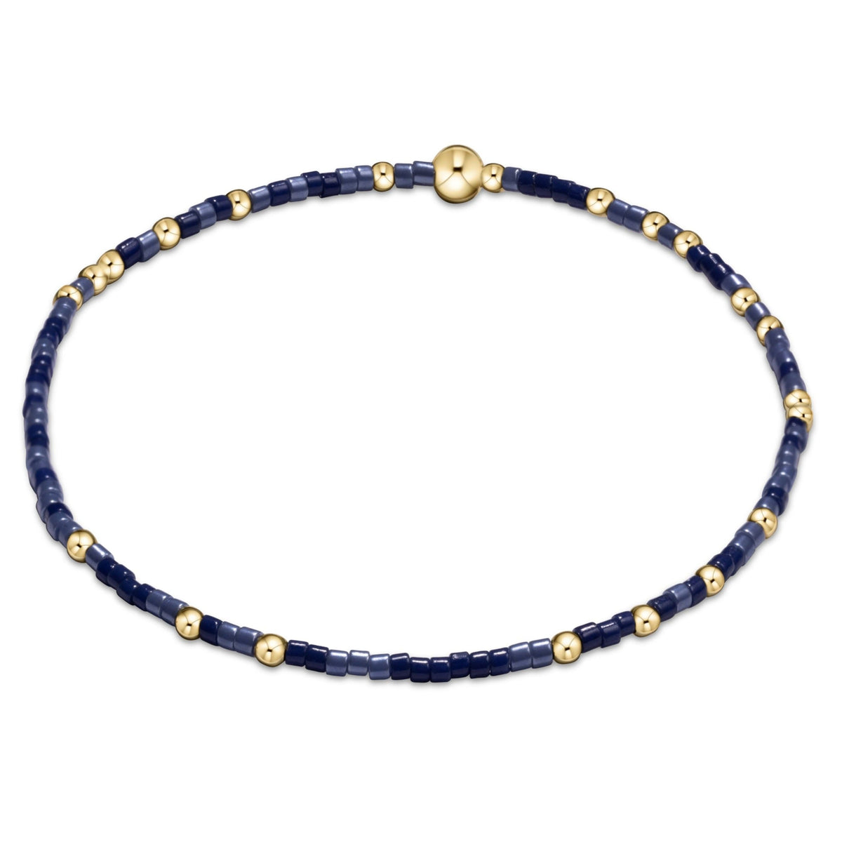 Hope Unwritten bracelet with mixed seed beads in various colors on high-performance elastic.