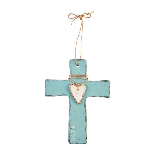 Heart  Stoneware Crosses