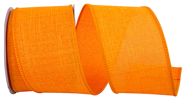 Ribbon in Everyday Linen Value Wired Edge style with a wired edge finish.