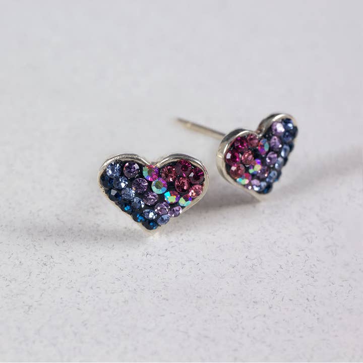 Heart Post Earrings