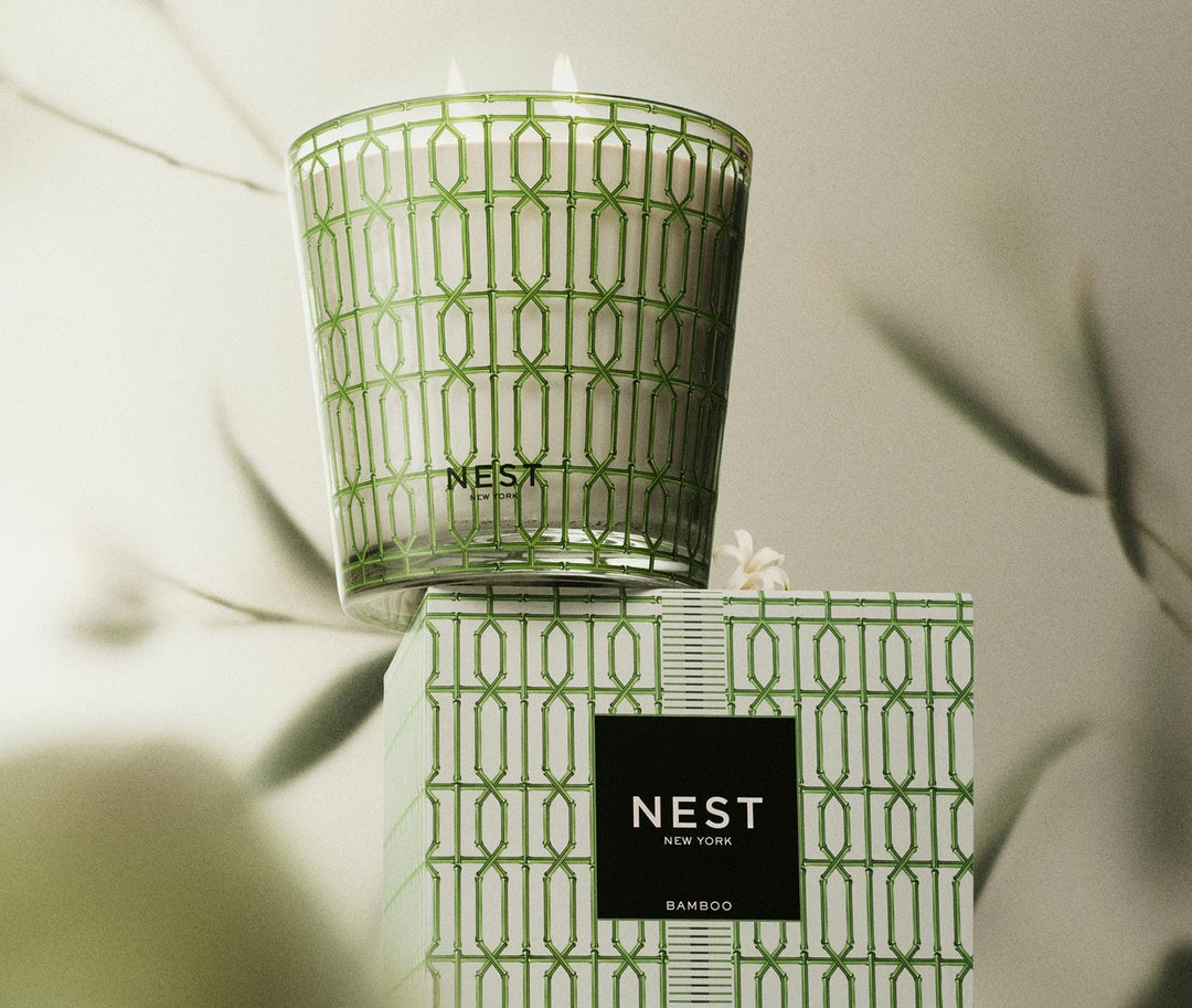 Decorative Luxury Candle - Bamboo