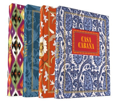 Hardcover book Casa Cabana featuring colorful illustrations on the cover.