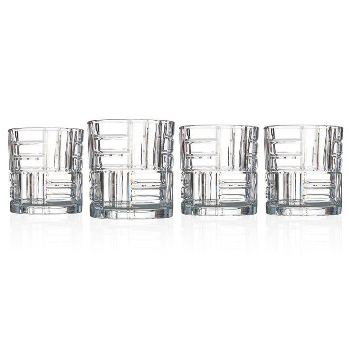Mosaic Double Old Fashion Glass - Sold Individually