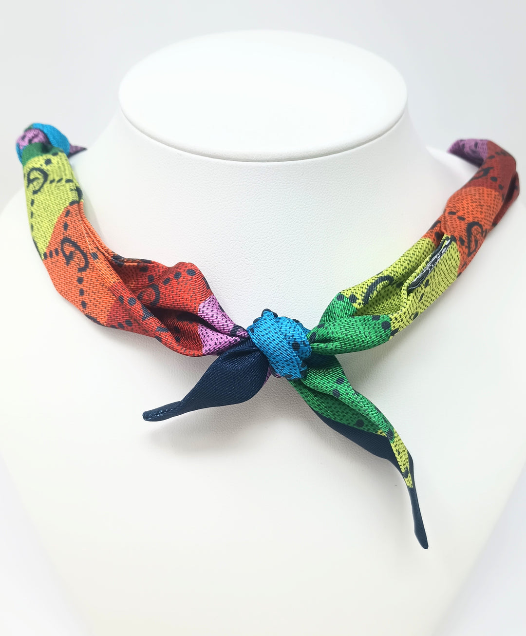 Knotted Scarf Necklace