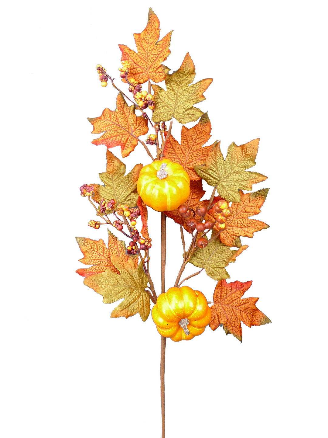 Pumpkin Berry Spray 28"