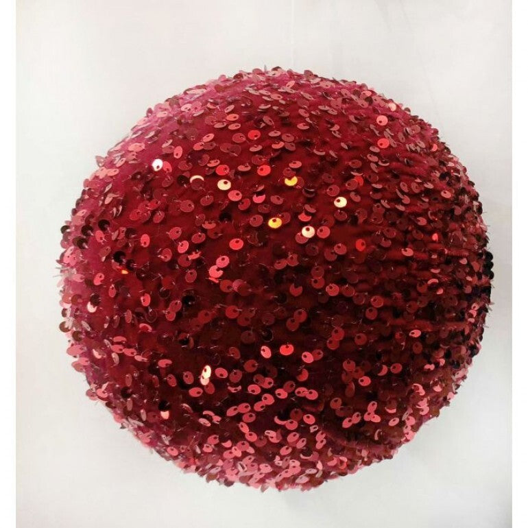 8" Sequin Ball Ornament
