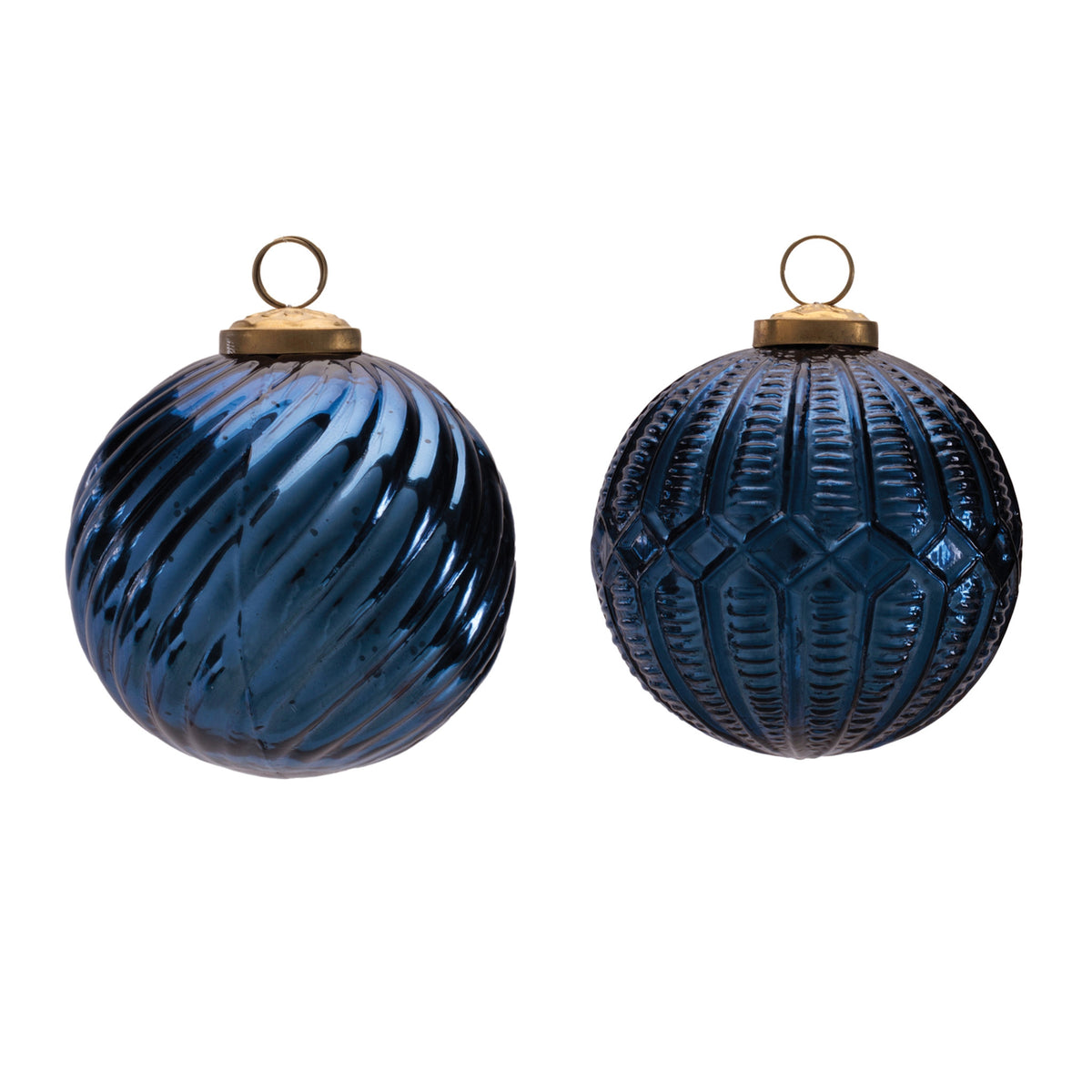 4"D Ball Ornament - Sold Individually