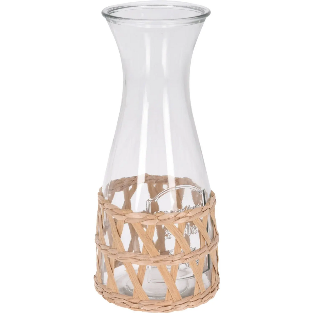 Decanter With Rattan