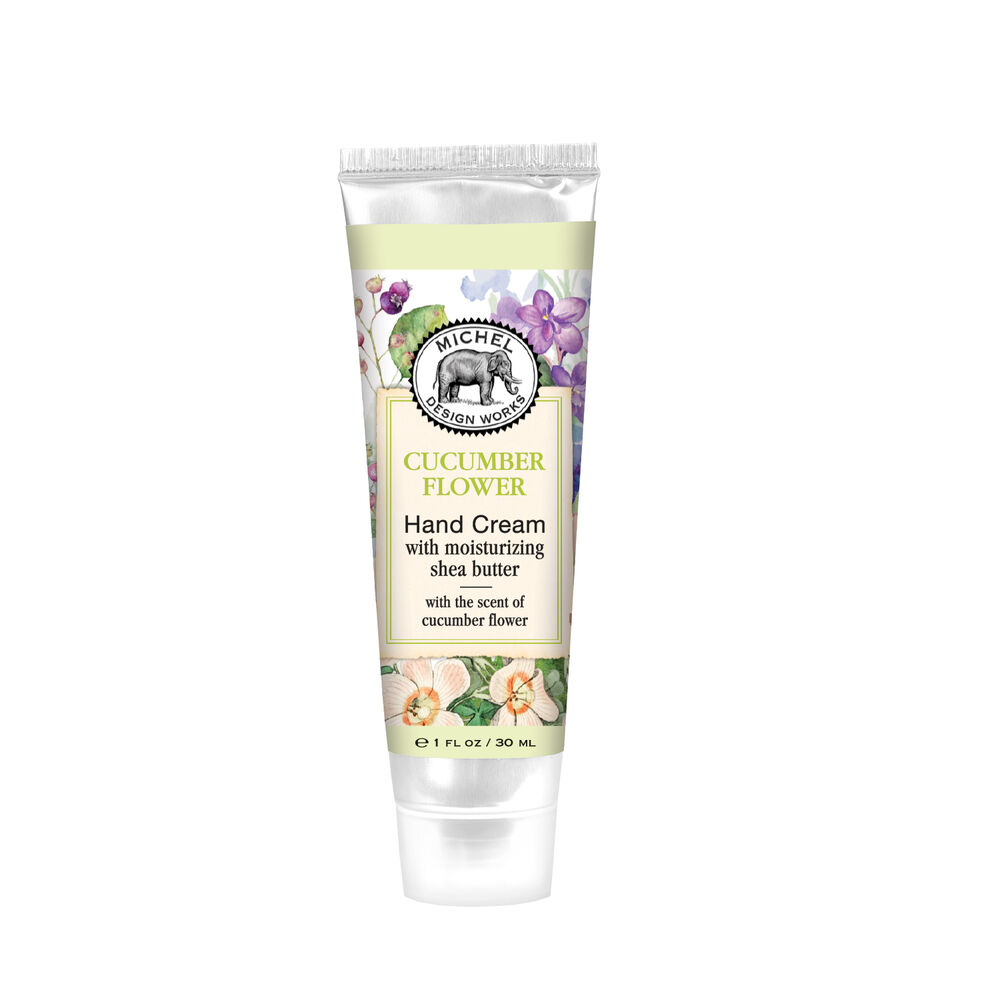 Mini tube hand cream in honey almond scent with shea butter