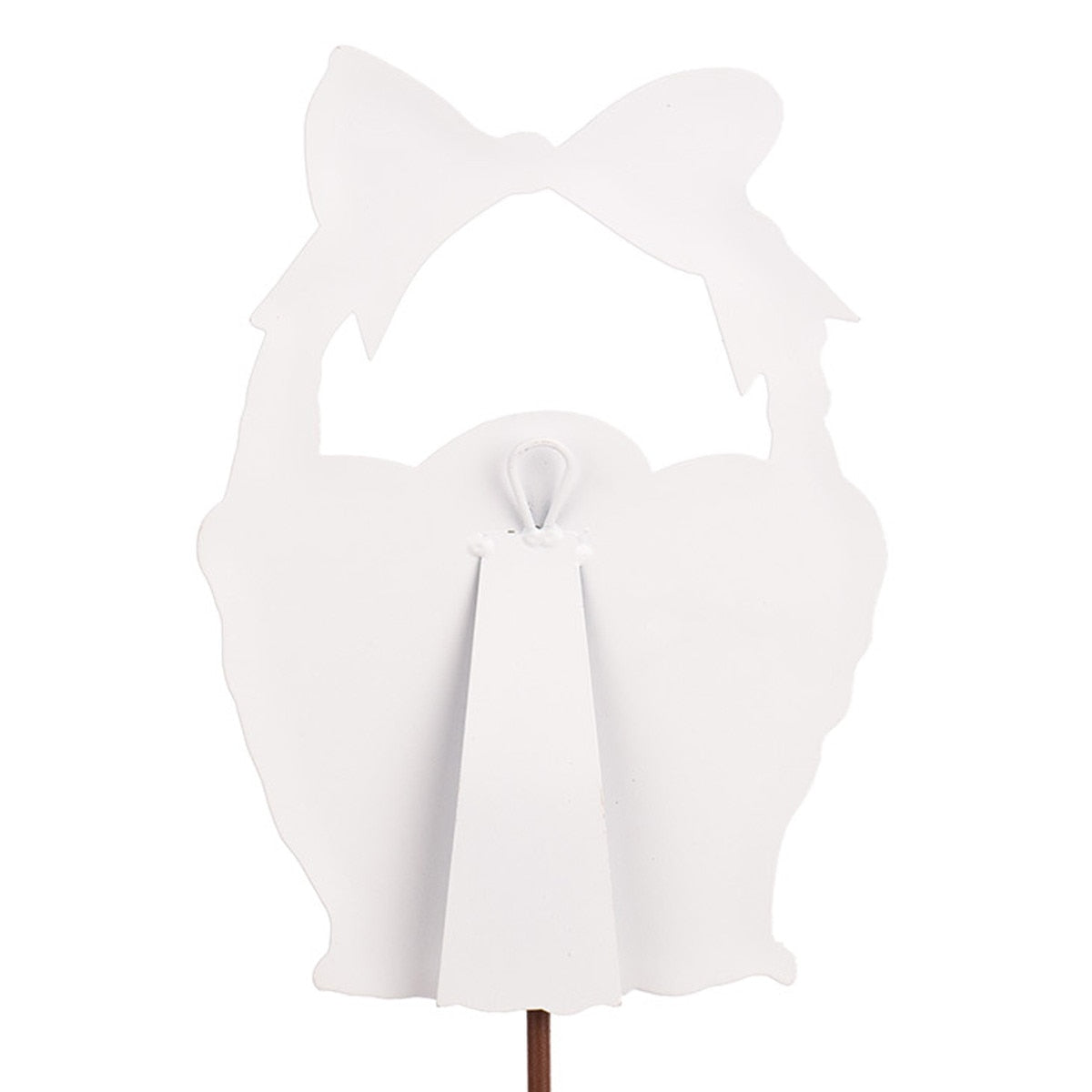 Beck's Classic Easter Basket in natural wood finish with a decorative handle.