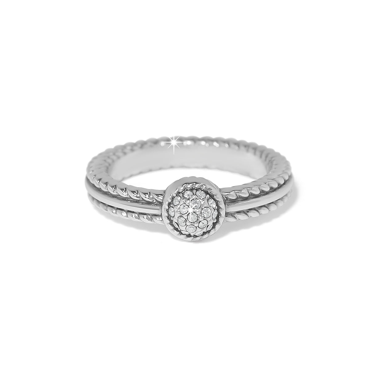 Illumina Celeste Dome Ring featuring fine quality crystals in a dome silhouette.