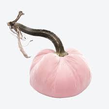 6" Velvet Pumpkin