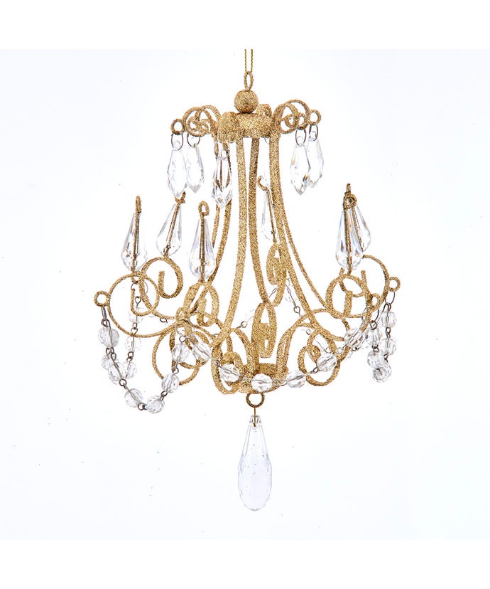 Gold Chandelier Ornament