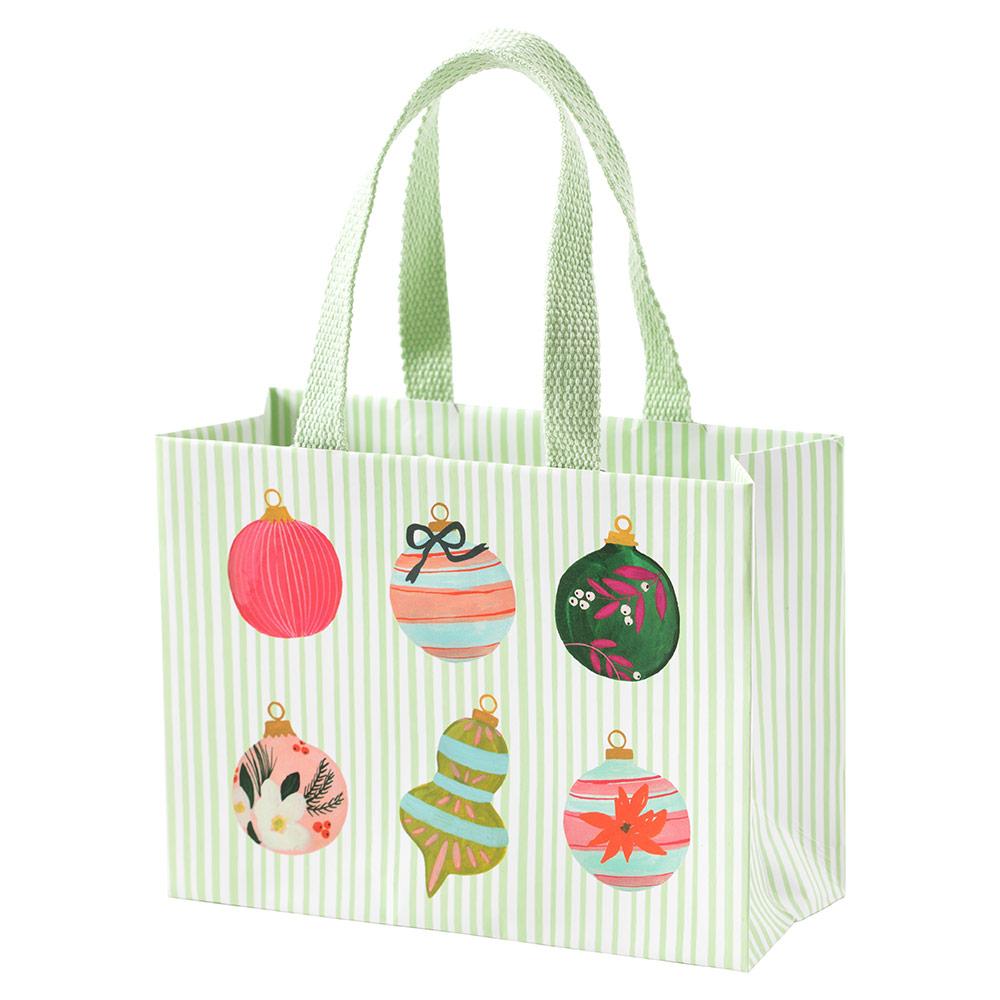 Small gift bag with strong handles printed on durable paper