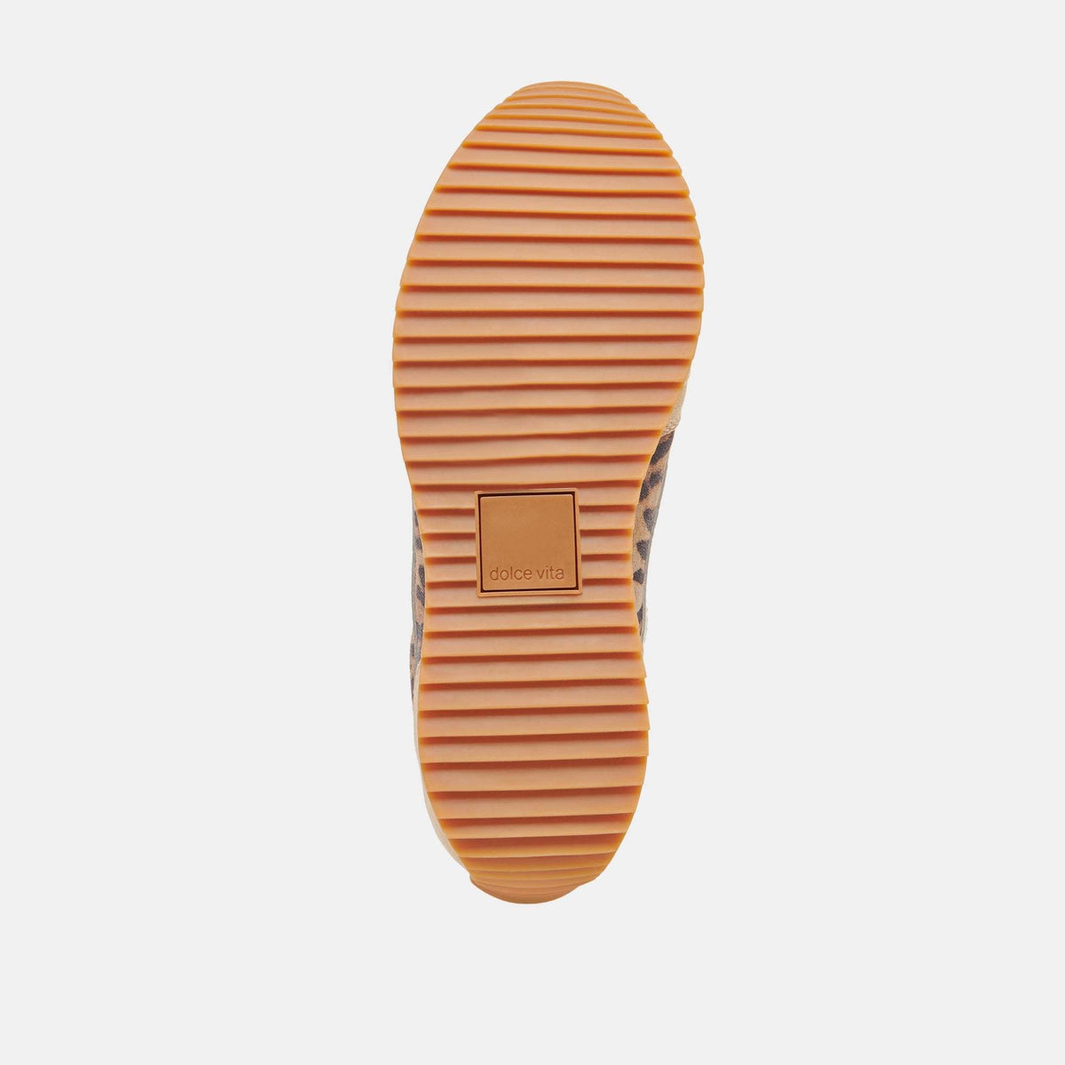 Leopard print suede B.ntcd sneaker with recycled synthetic outsole