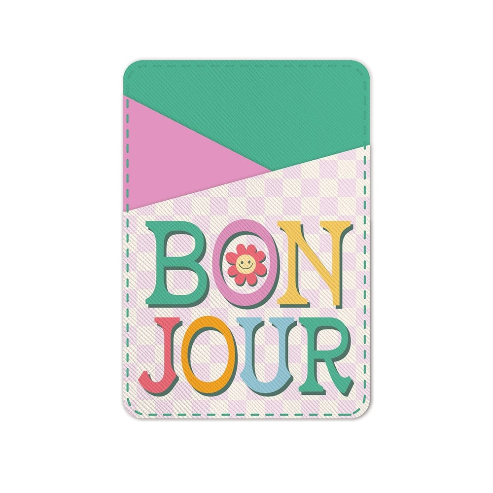 Stick-On Cell Phone Wallet