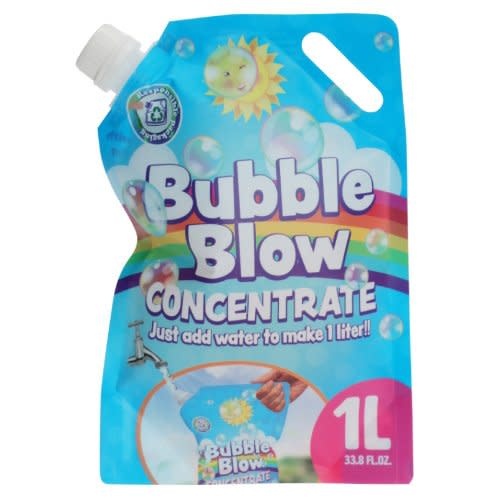 35ml bottle of concentrated bubble soap liquid concentrate