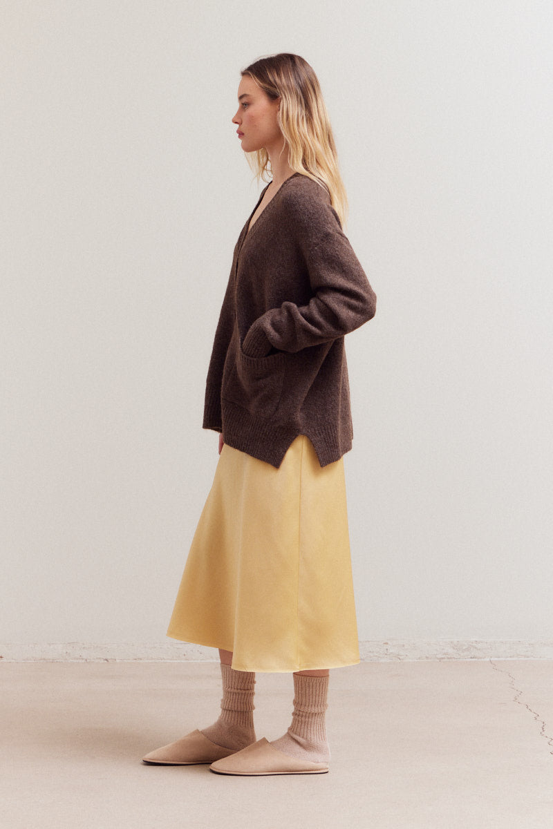Elyse Button Front Cardigan