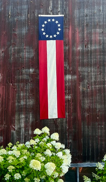 Vintage barn banner featuring a rustic wooden sign with weathered wood texture.