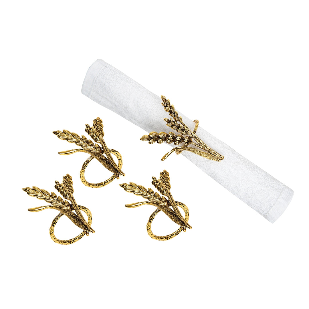 Bronze Wheat Napkin Ring