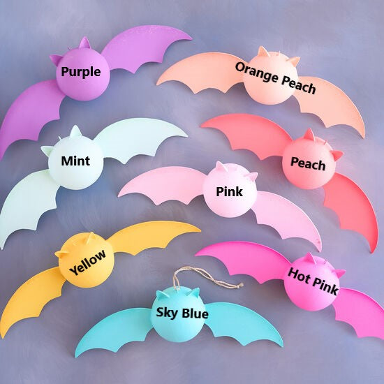 Rainbow Bat Display