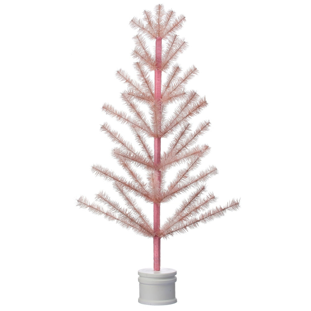 36" Spring Feather Tree with Base