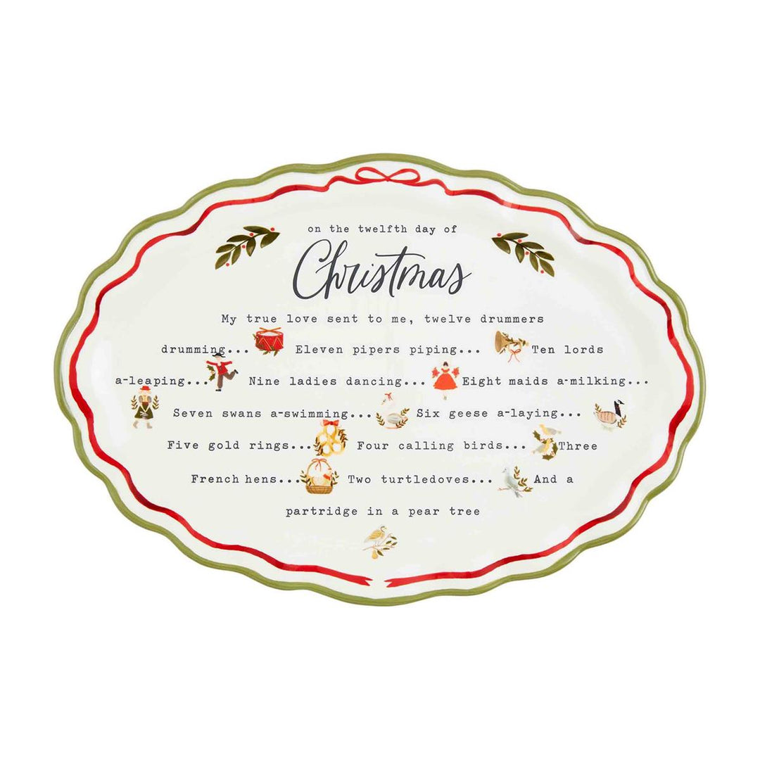 Twelve Days Christmas Platter