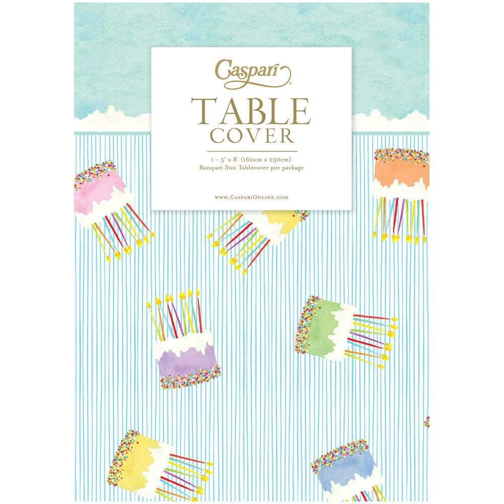 White cake frosting paper linen table cover with subtle textured fabric-like pattern