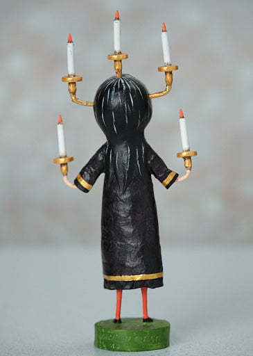 Poly resin candle maker tool with an 8-inch handle.