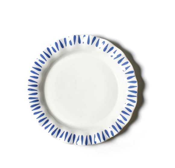 Wedgewood Drop 11 Ruffle Dinner Plate