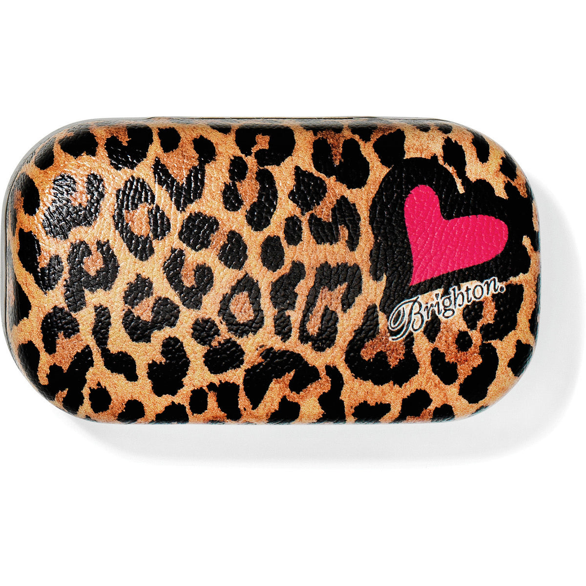 Polyurethane mini box in black with a catwalk-inspired geometric pattern.