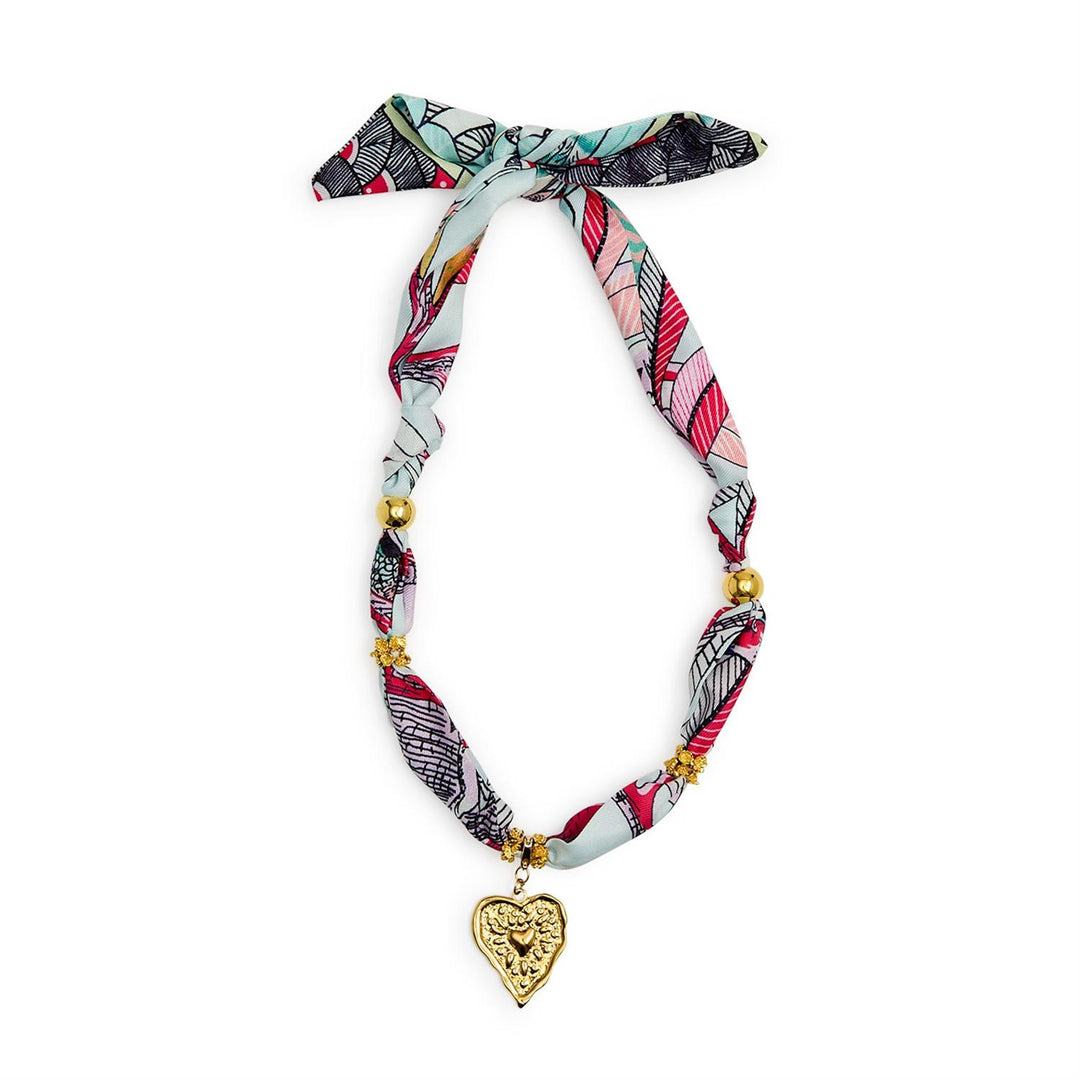 Tied to You Adjustable Scarf Necklace