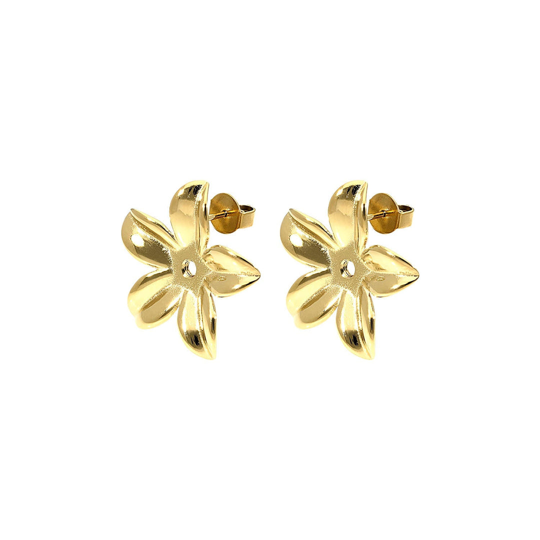 Stud Earring Pescia 25mm - Gold