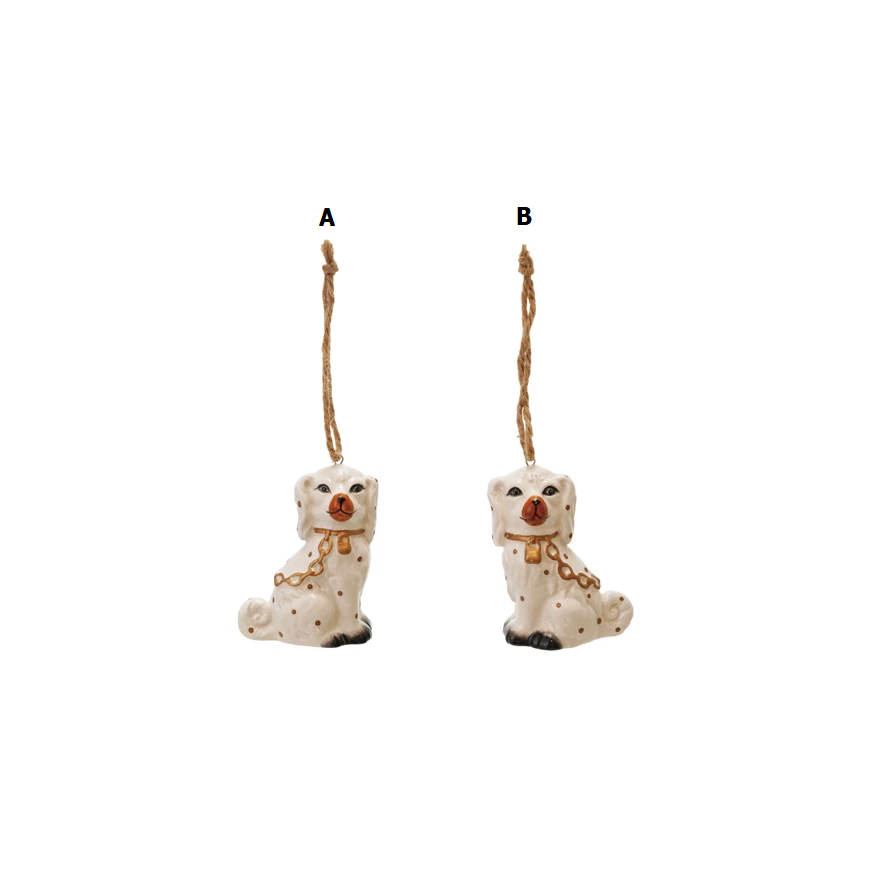 Ceramic Staffordshire Dog Ornament