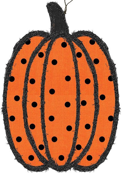 Vine/Fabric Pumpkin