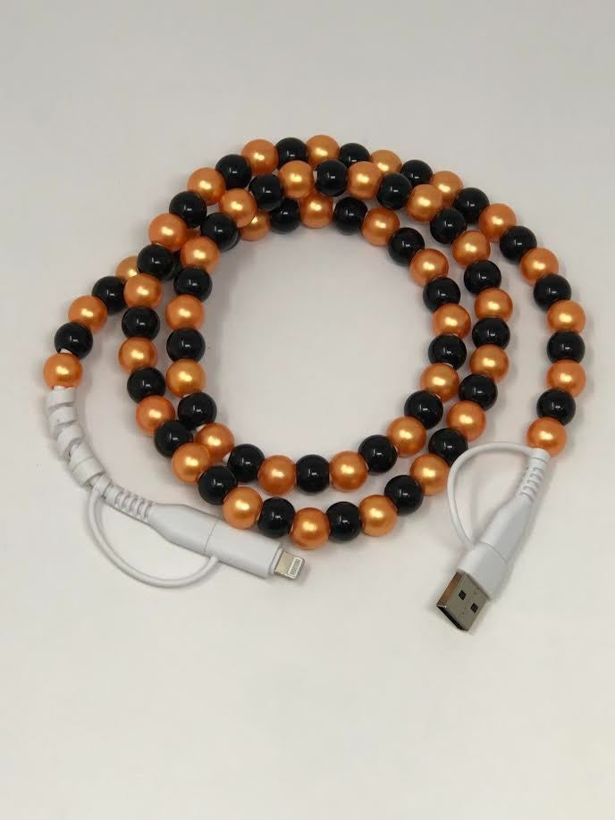 4-in-1 Beaded Charging Cable