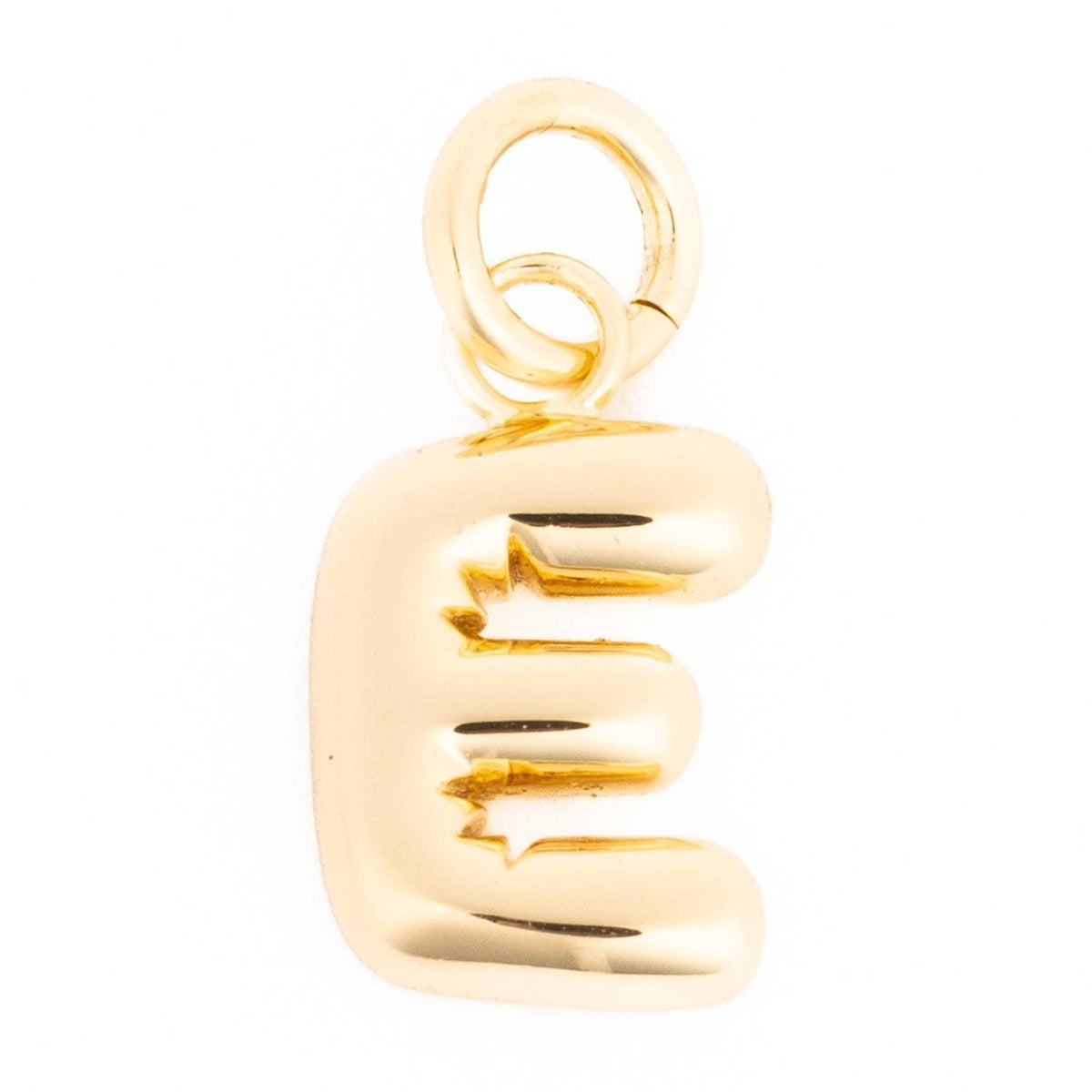 Gold-tone Charm Cami pendant with a delicate chain link.
