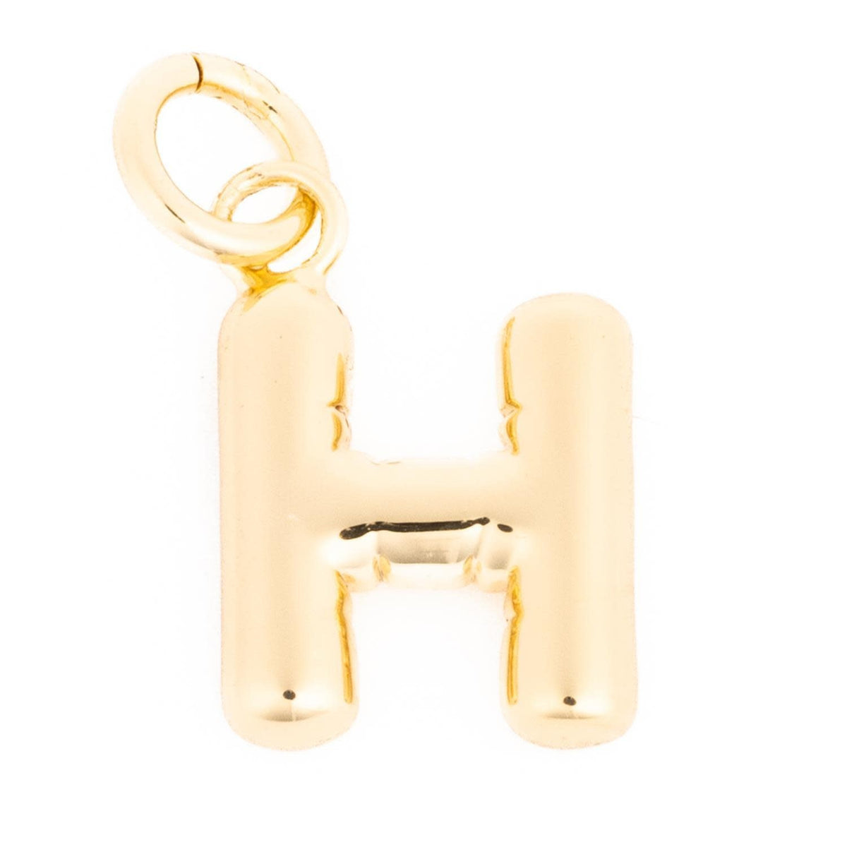 Gold-tone Charm Cami pendant with a delicate chain link.