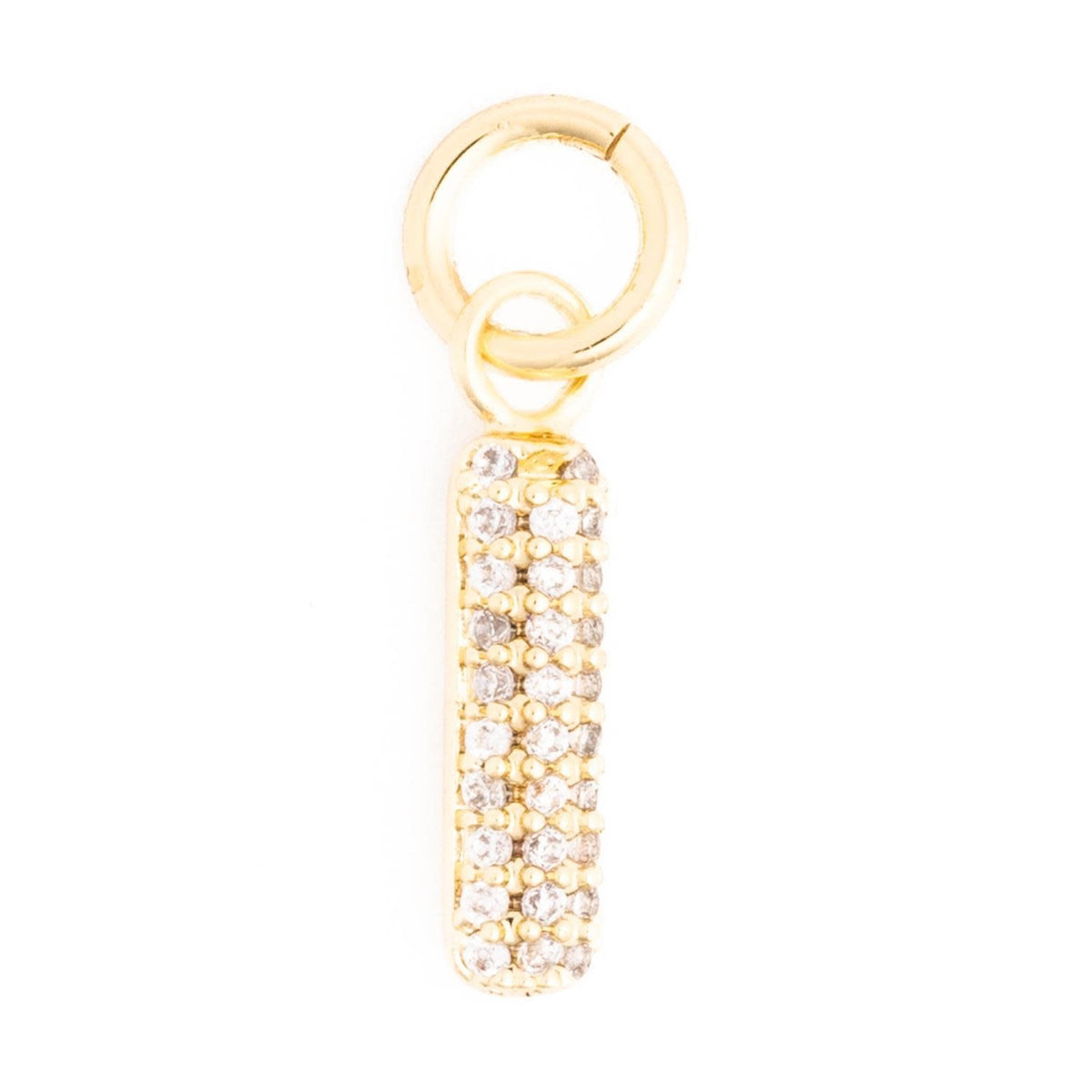 Charm Courtney necklace featuring an interchangeable initial charm on a delicate chain.