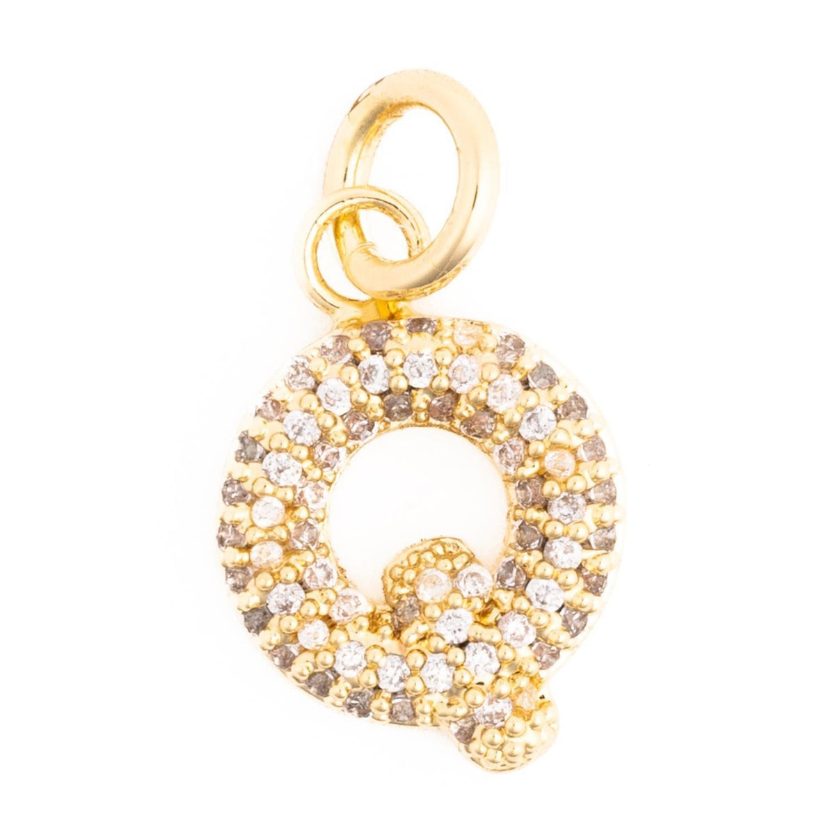 Charm Courtney necklace featuring an interchangeable initial charm on a delicate chain.