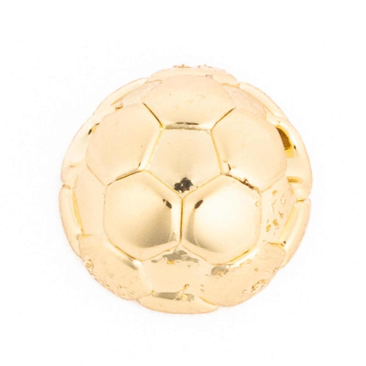 Charm Luxe Sport soccer charm pendant on a silver-tone chain with an athletic silhouette.