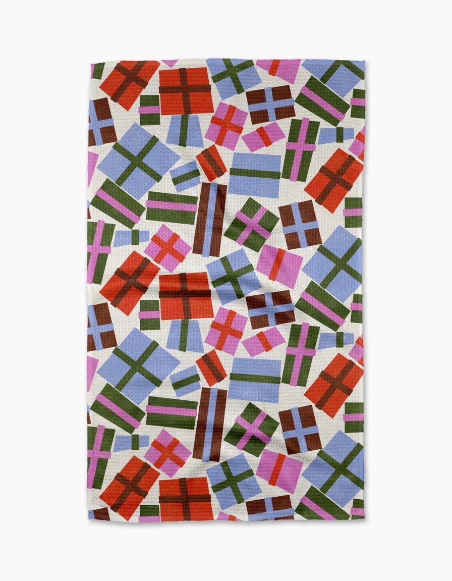 Holiday Tea Towel Sweet Candy