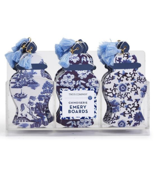 Chinoiserie Chic Ginger Jar Emery Boards