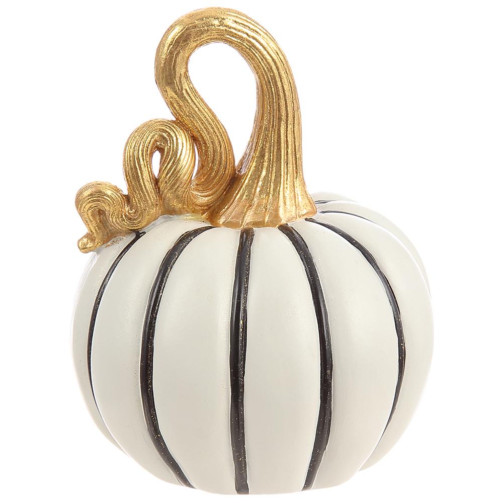 5.5" Pumpkin White Black